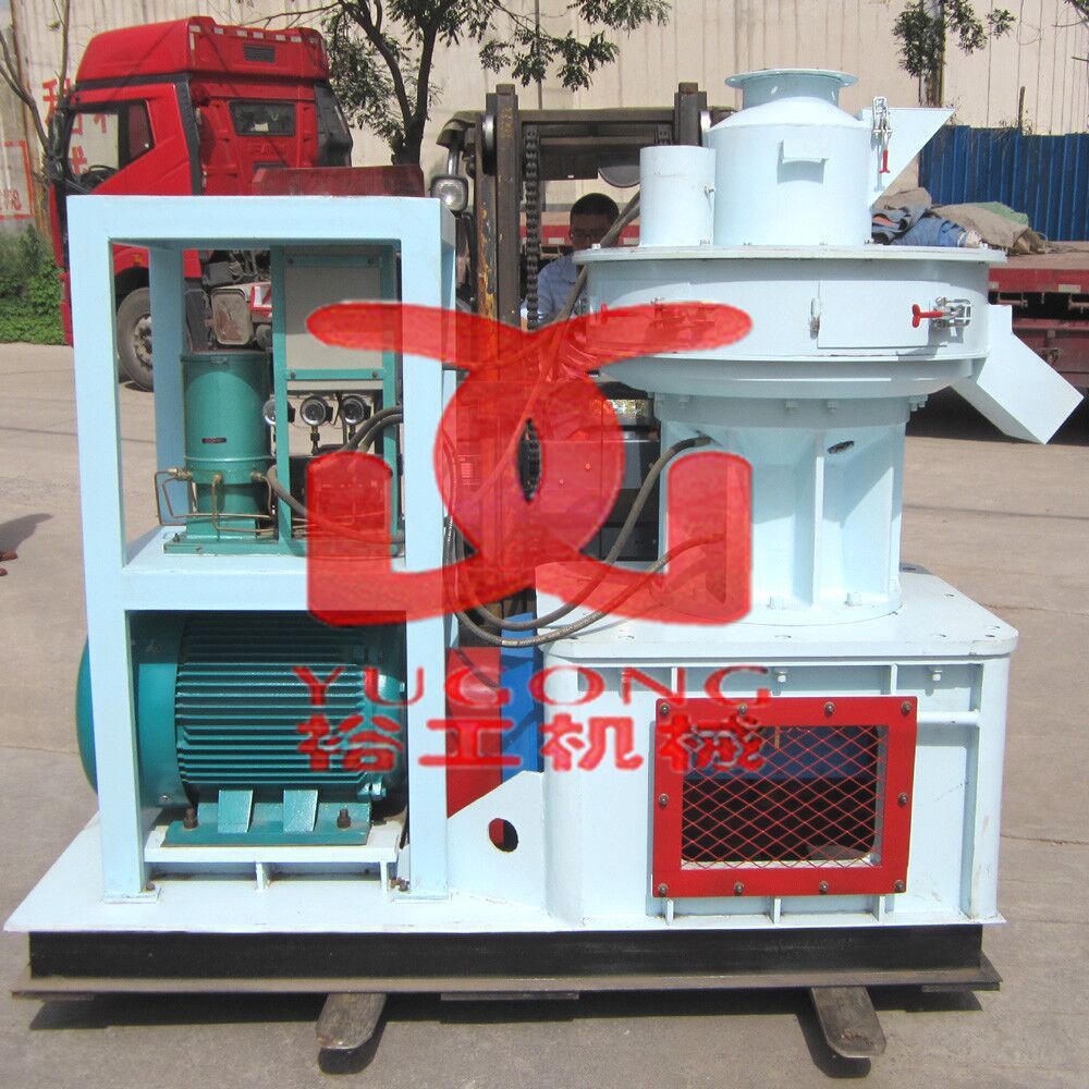 Ring Dies Biomass Pellet Machine , Wood Pellet Making Machine with 0.8 - 6.0 t/h capacity