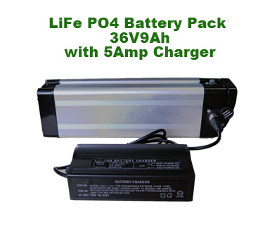 Lifepo4 Ev Batteries Pack (36v &amp; 9ah)