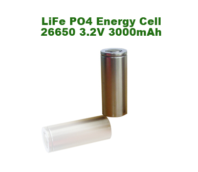 Lifepo4 Lithium Battery (26650 &amp; 3000mah)