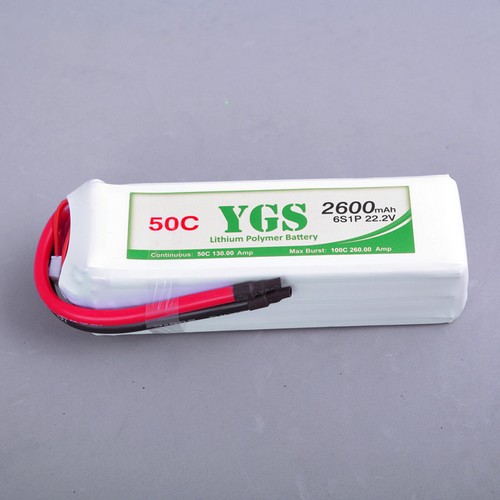 Lipo Rc Plane Battery (2600mah &amp; 22.2v 50c)