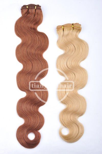 Hair Weft( Remy Human Hair)/Machine-made