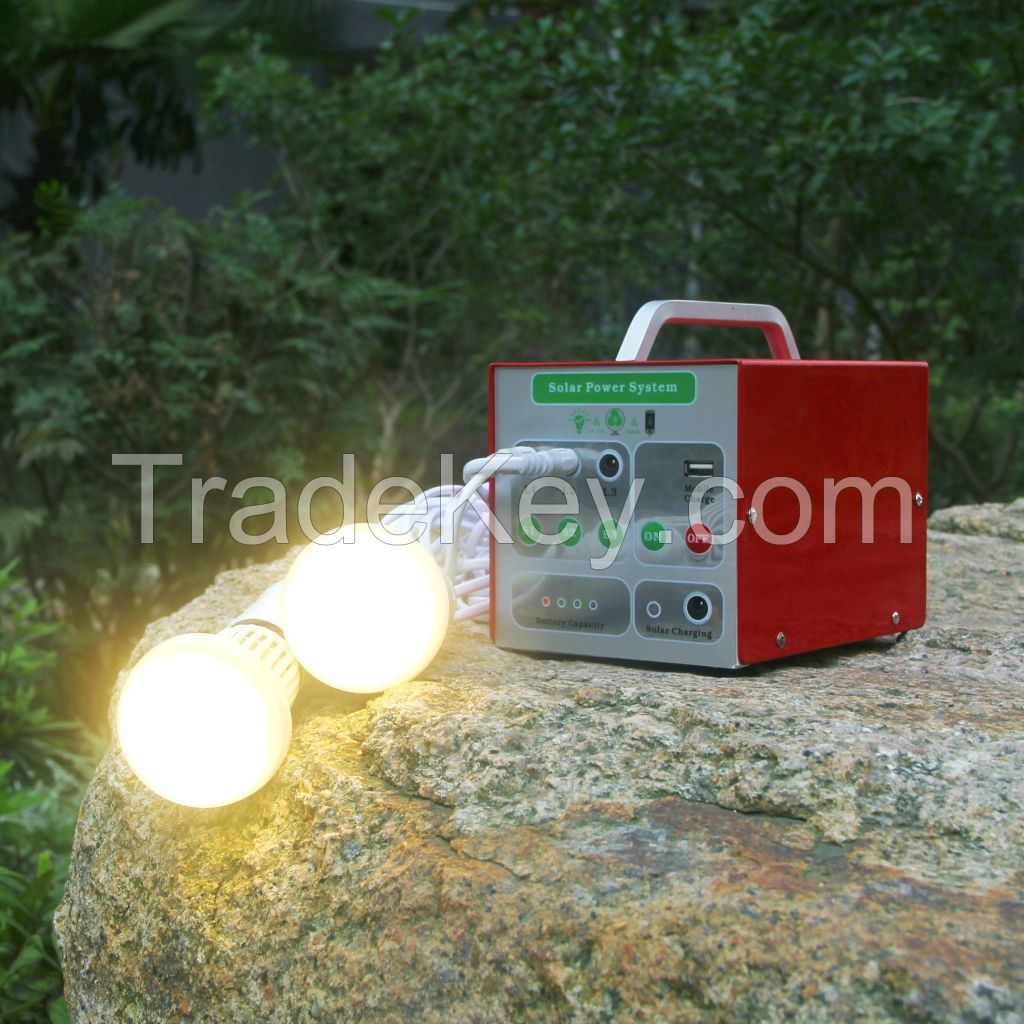 Low Cost Solar System 10W Panel for Camping Light