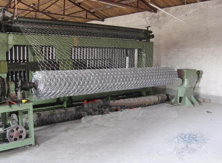 Large Hexagonal Wire Netting Machine