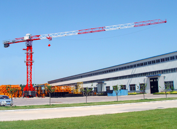 Flat-top tower crane