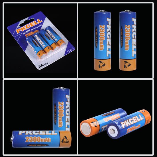 Ni-MH Rechargeable 1.2V AA 2300mAh battery 