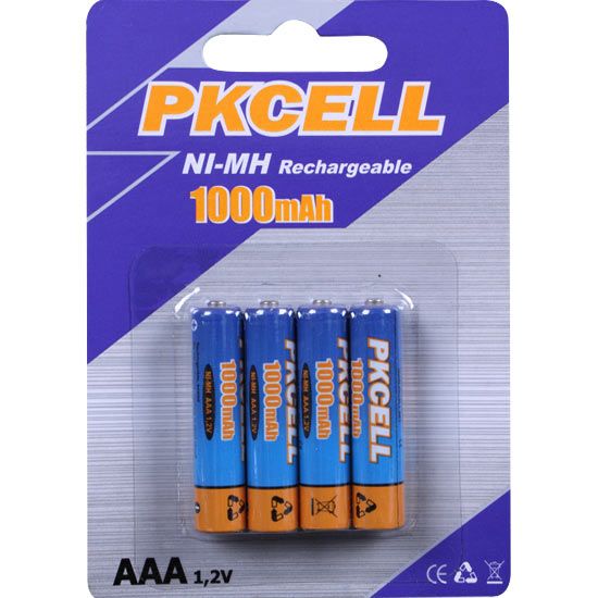 Long Lasting 1.2V AAA NI-MH Rechargeable Battery