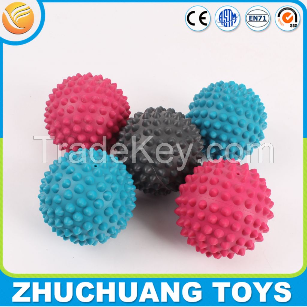 65cm inflatable spiky pvc fitness ball,pilates ball