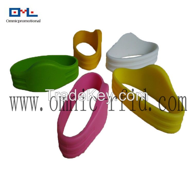 Eco friendly Silicone RFID Wristband 