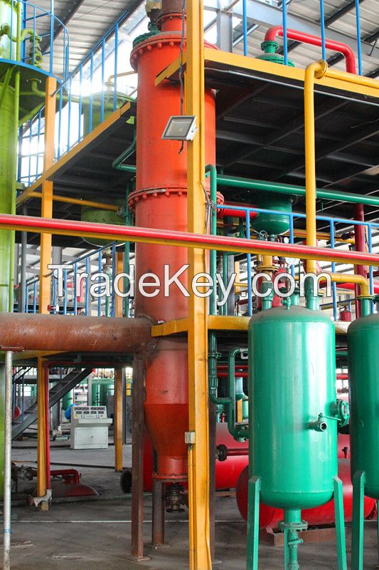 waste engine oil to get new oil distillation plant