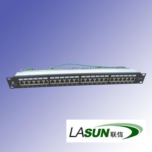 patch panel unshielded/shielded CAT5E/CAT6