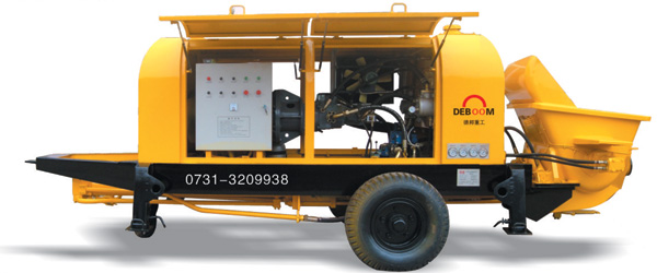 Concrete pump