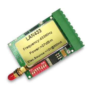 RF Module with Half-duplex Communication Mode and <25kHz Bandwidth