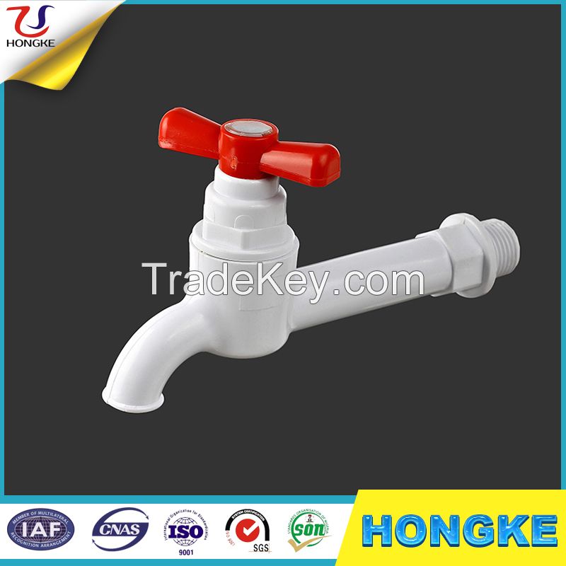 High Quality Plastic PVC Long Handle White Water Taps