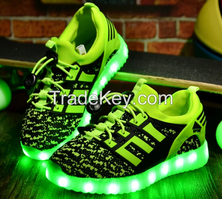 Kids Led colorful light shoes ZC2012