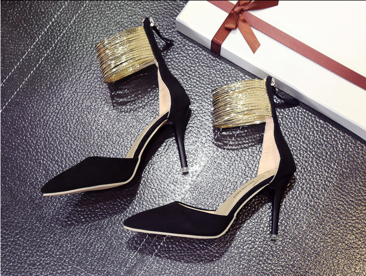 Ladies Fashion Dress shoes for Spring with high quality suede fabric with good price