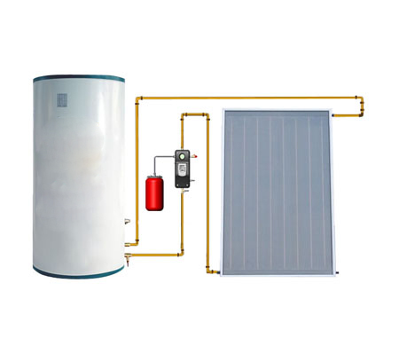 Split-Pressurized Solar Water Heater 2.0