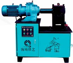 fishtail coining wrought iron  machine