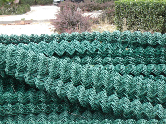 PVC Coated Chain Link Fence