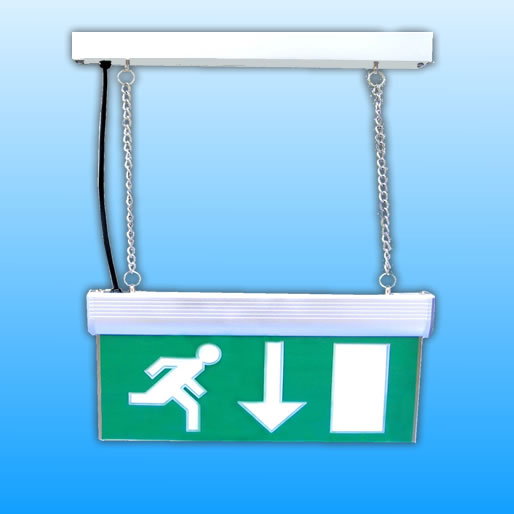 emergency exit sign light