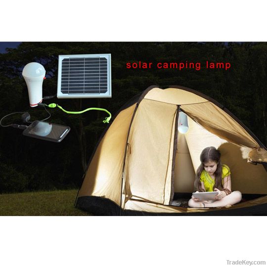 CE RoHS Rechargeable solar camping tent lighting,