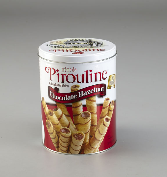 round tin box