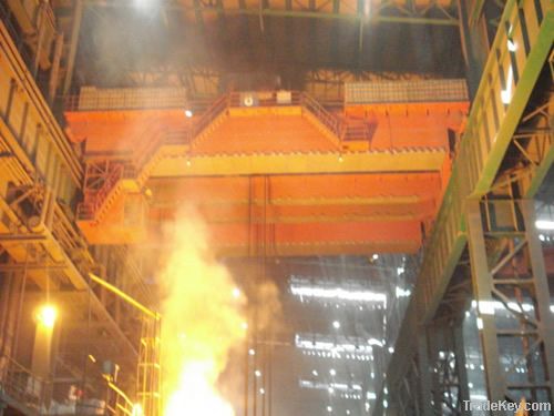 Double Beam Cast Bridge Crane(foundry crane, teeming crane)