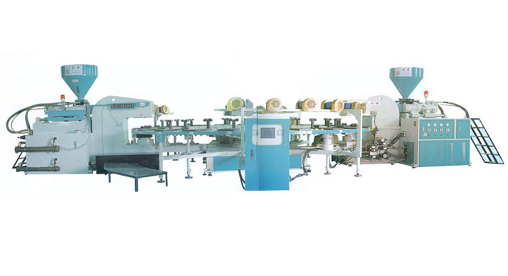 injection molding shoe machine