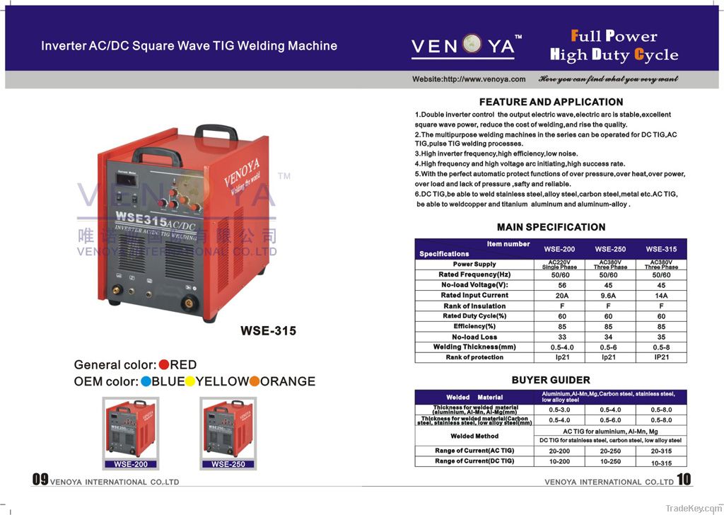 Inverter Square Wave AC/DC Welder