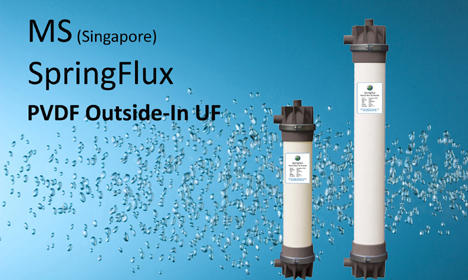 UF Membrane (PVDF, out-in, hollow fiber, SpringFlux 8060)