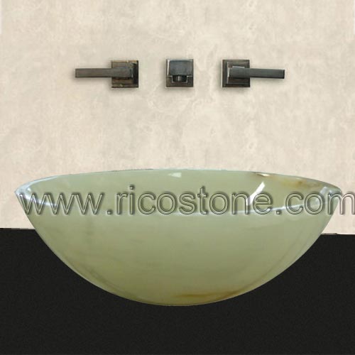 green onyx round vessel sink-04