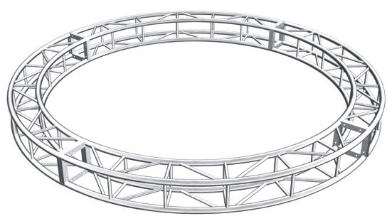 Square Circular Truss