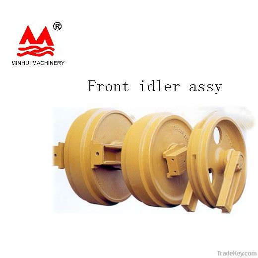 Earthmoving heavy equipment wear parts bulldozer front idler D275A-5