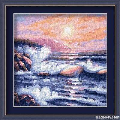 diy digital oil painting by numbers