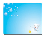 PVC surface Rubber basic mouse pad