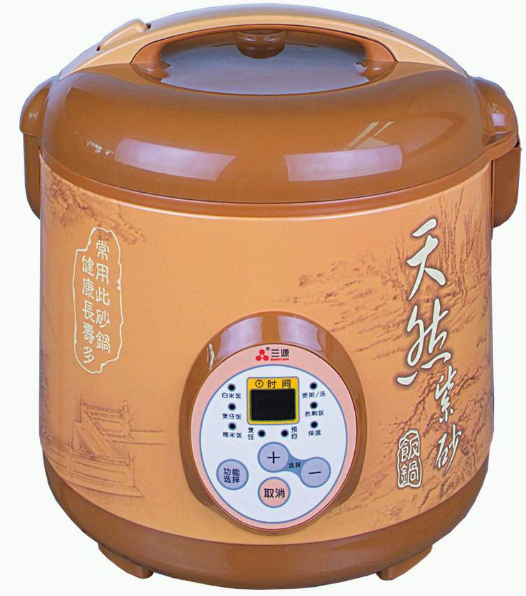 purple clay rice cooker