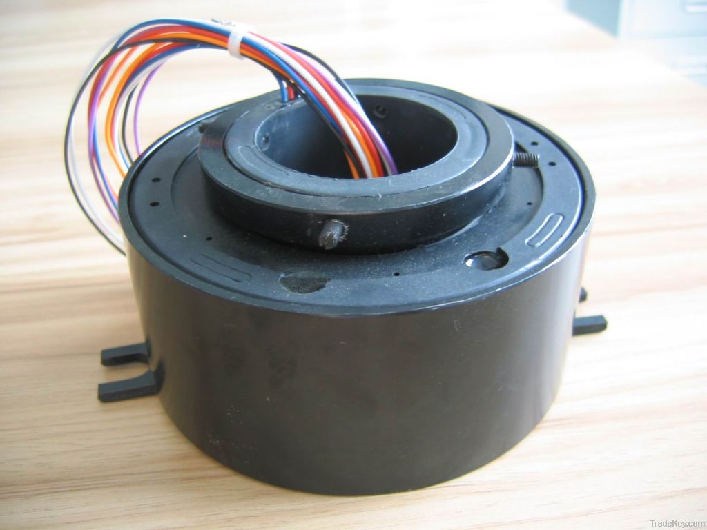 Through bore slip ring