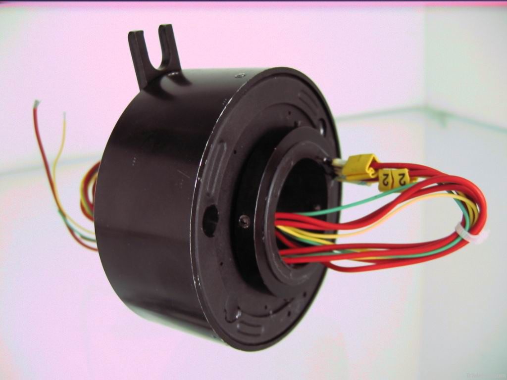 Through bore slip ring