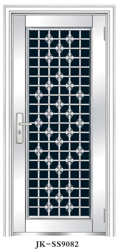 stainless steel door