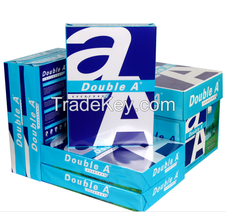 Good quality low price high white 500sheets A4 copy paper  80gsm Double A