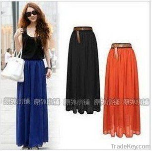 free shipping skirts, women skirts, beautiful chiffon skirt