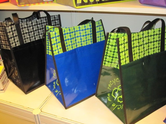 2011 Green PP Non Woven Shopping Bag