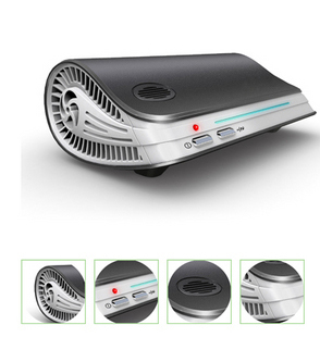 AIR168 Car UV&amp;HEPA Air Purifier &amp; Air Cleaner