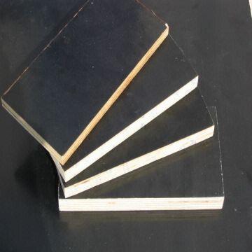 black film faced, poplar core plywood(film faced, shuttering plywood)