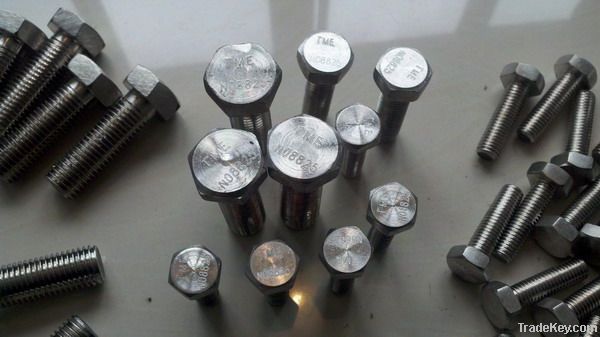 Inconel825 hex bolt