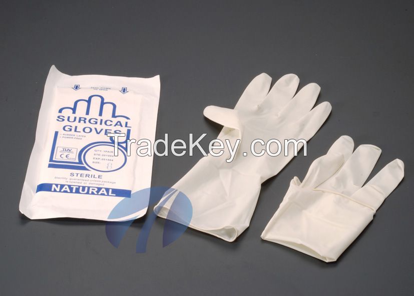 Latex Surgical Gloves Sterile Medical Disposable