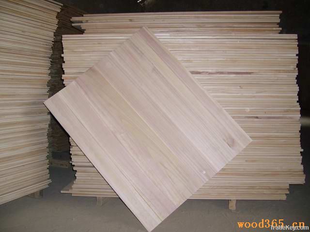 Paulownia edge glue panels