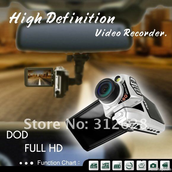 Car camera with 12MP 1080P F900LHD