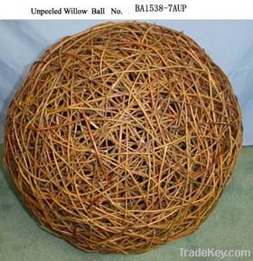 Decoration wicker ball