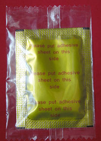 Golden Version Detox Foot Patch (HDZ-000B031A)