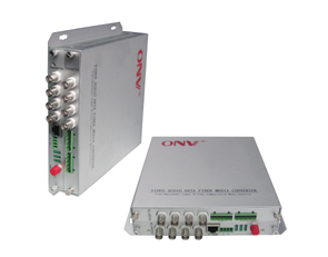 8 Channel Bi-direction Video + Data+ Audio + Telephone + 100M Ethernet